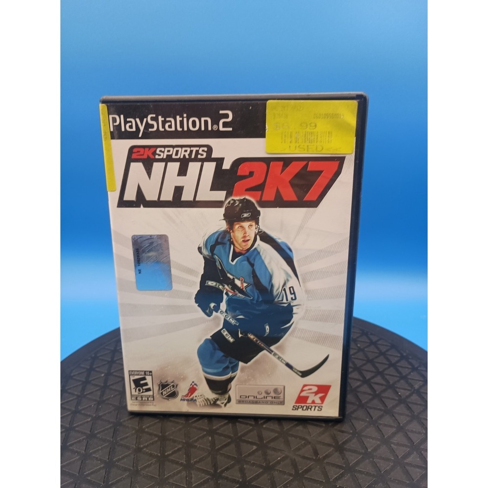 NHL 2K7 Sony PlayStation 2 PS2 2006 Black Label Sports Hockey Game No Manual